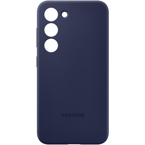 Чехол-накладка Samsung Galaxy S23 Silicone Case Темно-синий (EF-PS911TNEGRU)