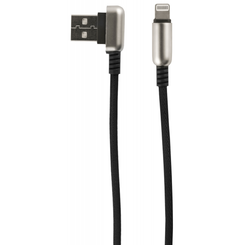 Дата-кабель RedLine USB-Lightning 1м Black