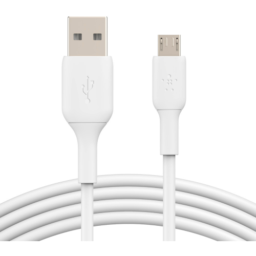 Дата-кабель Belkin CAB005bt1MWH USB A-microUSB 1м White