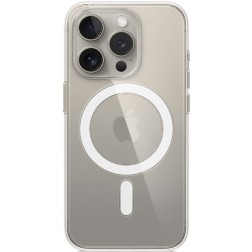 Чехол-накладка Apple iPhone 15 Pro Clear Case with MagSafe Прозрачный