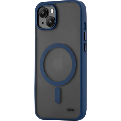 Чехол-накладка uBear Cloud Mag Case для iPhone 15 Plus Синий