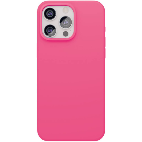 Чехол-накладка VLP Aster Case с MagSafe для iPhone 15 Pro Max Ярко-розовый