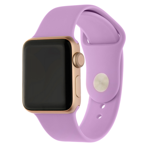 Ремешок для умных часов InterStep Sport Apple Watch 38/40мм силиконовый Purple