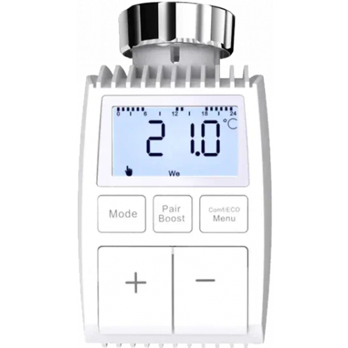 Терморегулятор батареи MOES ZTRV-ZX-TV01 Zigbee Белый