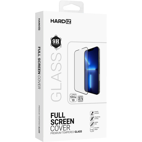 Стекло защитное Hardiz iPhone 13|iPhone 13 pro 2-in-1 Easy App черная рамка