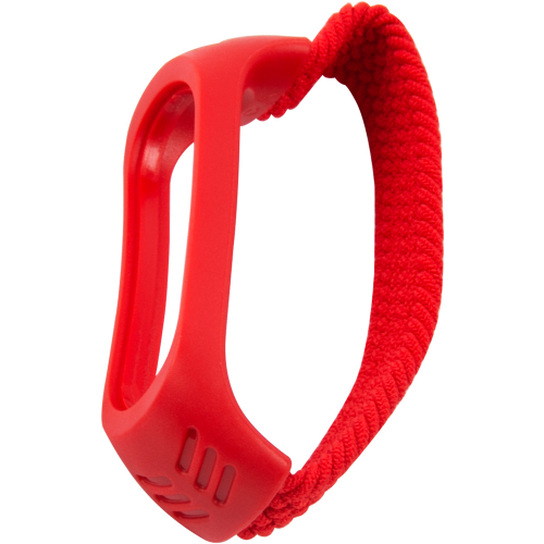 Ремешок для фитнес-трекера RedLine Xiaomi Mi Band 5/6 нейлоновый Red