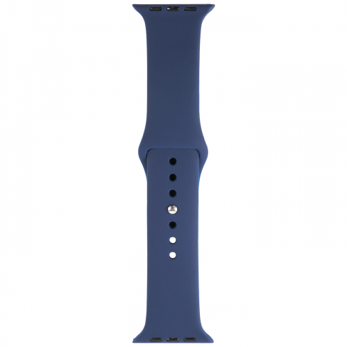 Ремешок для умных часов RedLine Apple Watch 42/44мм силиконовый Blue