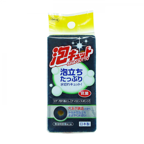 Губка для мытья посуды ОН:Е Awa Qutto Nylon Sponge