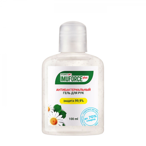 Антибактериальный гель для рук DobroVit ImuForce Plus