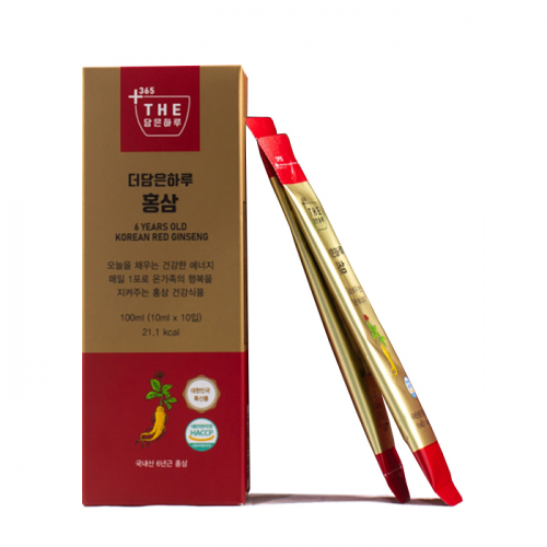 Женьшень питьевой в стиках Joylife The Dam-Eun Halu 6 Year Old Korean Red Ginseng (10 шт.)