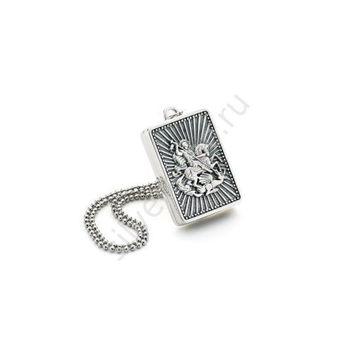 Серебряная флешка Георгий Победоносец Альтмастер Кострома ALT00494
