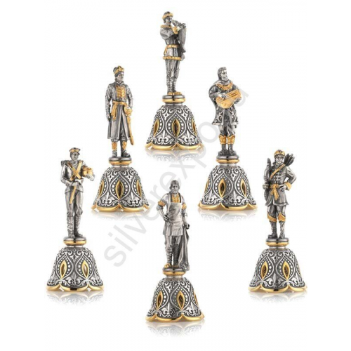 Серебряные колокольчики Добры Молодцы Альтмастер Кострома ALT01305