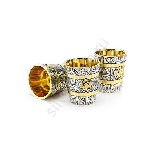 Серебряные стопки Кадки Альтмастер Кострома ALT00058