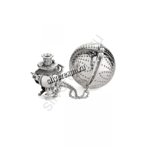 Серебряное ситечко для чая Самовар Альтмастер Кострома ALT01435