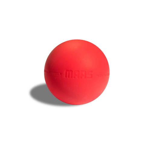 Мяч для МФР 9 см одинарный красный Original FitTools FT-MARS-RED
