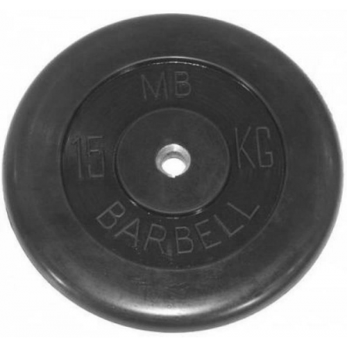 Barbell Олимпийский диск 15 кг 51 мм MB-PltB51-15