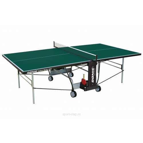 Теннисный стол для помещений Donic Indoor Roller 800 зеленый