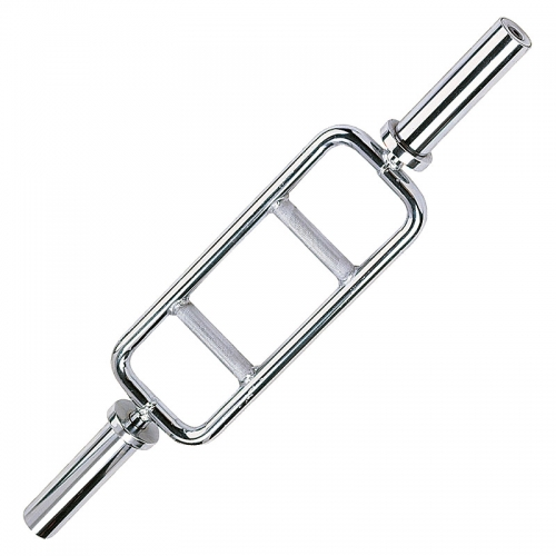 Гриф узкий параллельный хват Body-Solid OB34 (длина 86 см, хром)(OB34) Body Solid