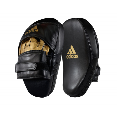 Короткие тренировочные изогнутые лапы Adidas Speed Training Curved Focus Mitts Short(adiSBAC01)