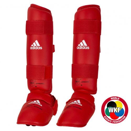 Защита голени и стопы Adidas WKF SHIN & REMOVABLE FOOT (661.35)