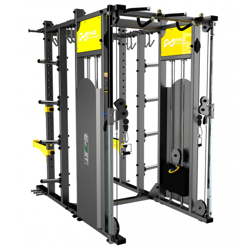 Силовая рама DHZ R-2083 BACK STACK, стек 2х100 кг(R-2083)