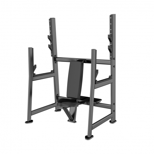 Скамья для вертикального жима штанги DHZ E-7051 (OLYMPIC SEATED BENCH)(E-7051)