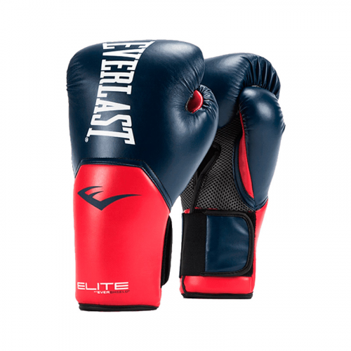 Перчатки тренировочные Everlast Elite ProStyle, цвет красный/тёмно-синий(P-00001203-10)
