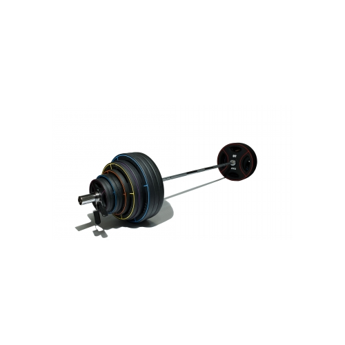 Штанга олимпийская 225 кг (диски-TPU) OriginalFittools FT-OLYSET-225(FT-OLYSET-225) FIT TOOLS