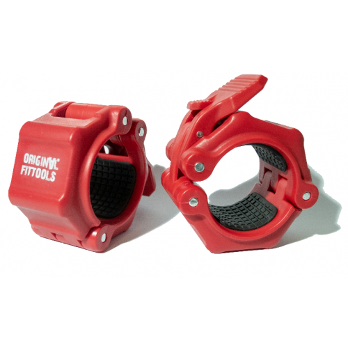 Замки олимпийские пластиковые красные (пара) OriginalFitTools(FT-JKK02) FIT TOOLS