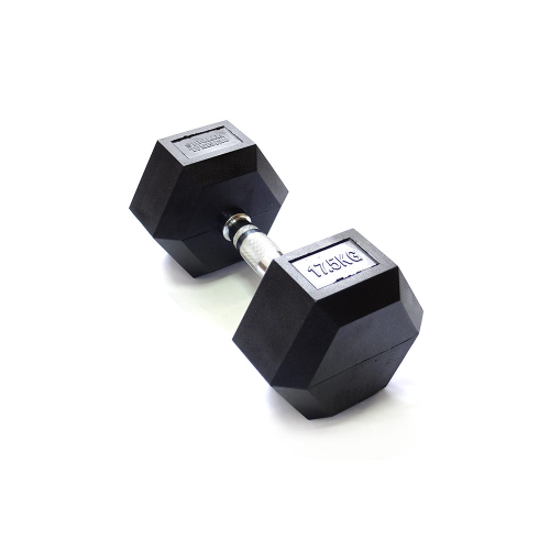 Гантель 1-50 кг гексагональная OriginalFitTools(FT-HEX-17,5) FIT TOOLS