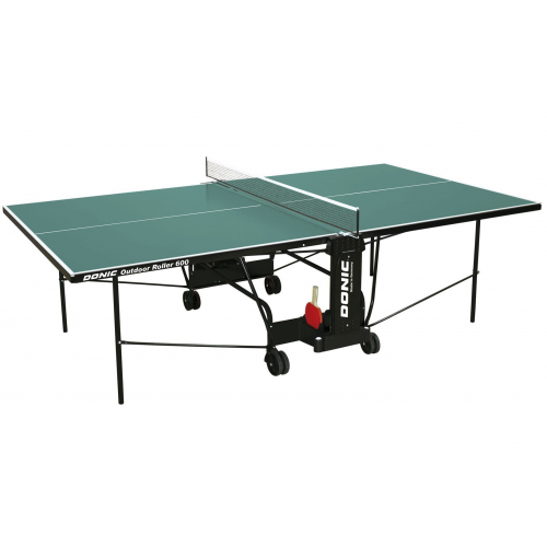Всепогодный теннисный стол Donic Outdoor Roller 600 (зеленый, синий)(230293)