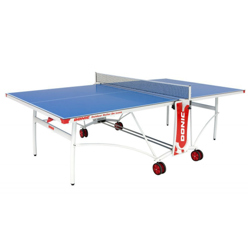 Всепогодный теннисный стол Donic Outdoor Roller De Luxe синий(230232-B)