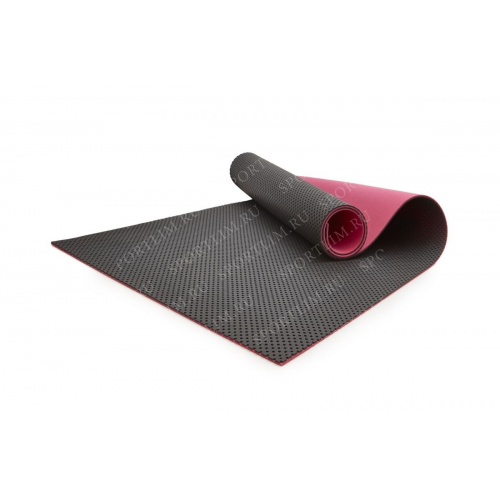 Тренировочный коврик (мат) для фитнеса пористый Reebok RAMT-13014PK, розовый