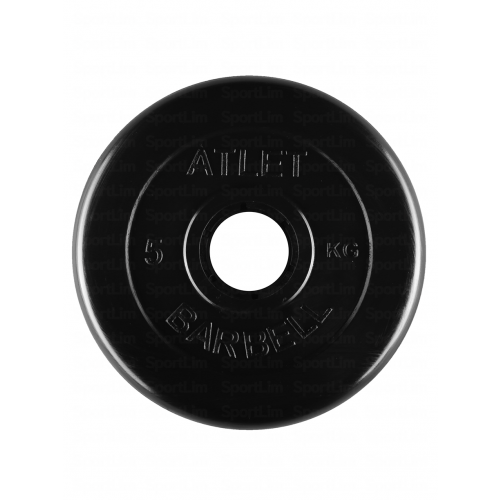 MB Barbell Atlet 5 кг. диск (блин) 51 мм