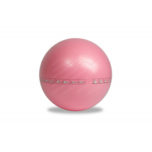 IRONMASTER Гимнастический мяч 65 см розовый