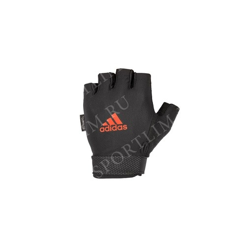 Перчатки для фитнеса Adidas ADGB-12415 (черный/красный), размер L