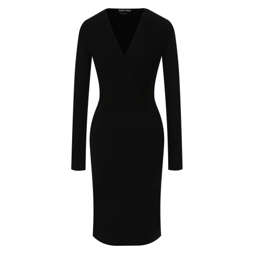 Шерстяное платье Tom Ford ACK031-YAX223