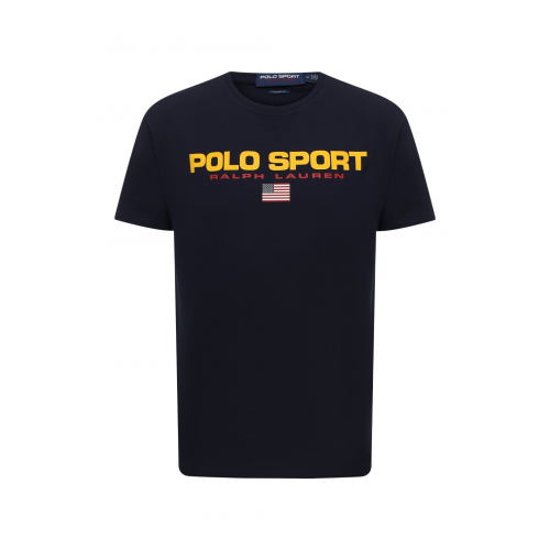 Хлопковая футболка Polo Ralph Lauren 710750444