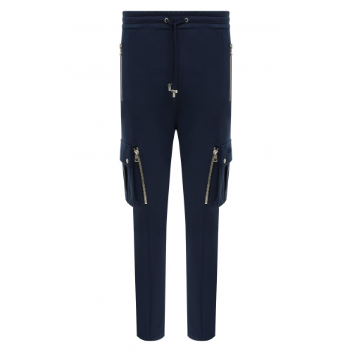 Хлопковые брюки-карго Balmain UH15761/I368
