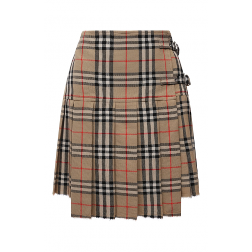Шерстяная юбка Burberry 8025832