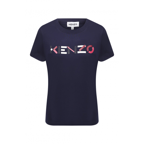 Хлопковая футболка Kenzo FA62TS8404SJ