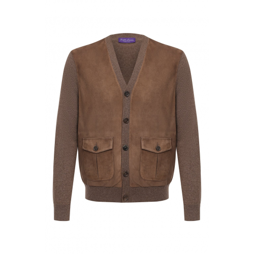 Комбинированный кардиган Ralph Lauren 790776068