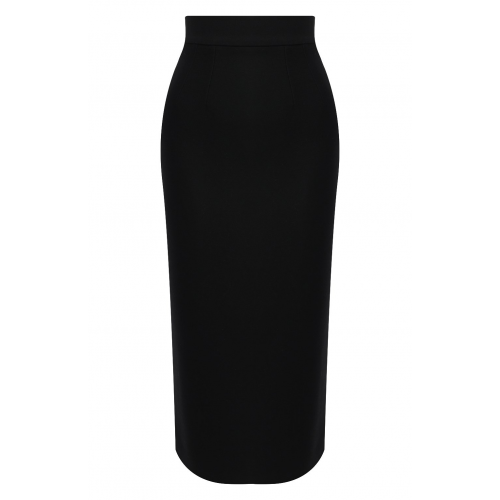 Шерстяная юбка Dolce & Gabbana F4BZBT/FU2TS