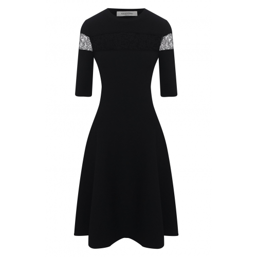 Платье из вискозы Valentino VB3KDA94659