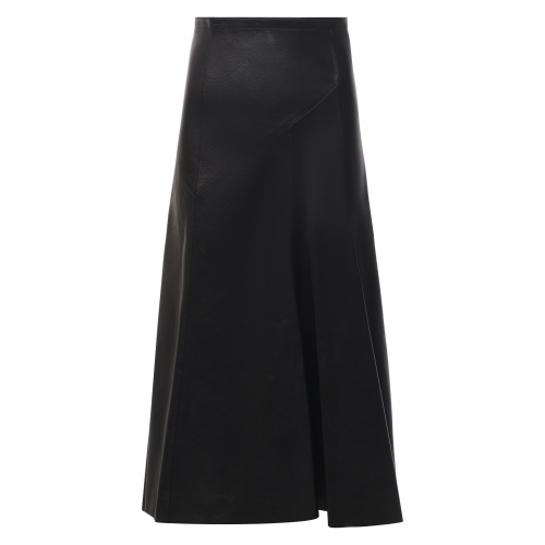Кожаная юбка Isabel Marant JU1268-21P001I/B0KISSA