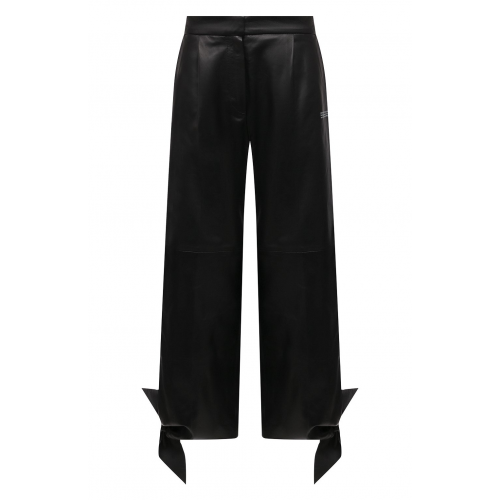 Кожаные брюки Off-White 0WJB017S21LEA001