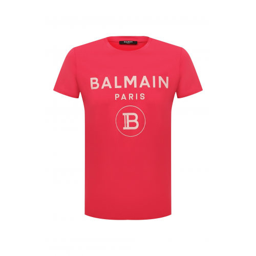 Хлопковая футболка Balmain VH0EF000/B080
