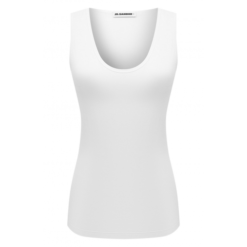 Хлопковый топ Jil Sander JPPS705505-WS257108