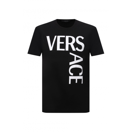 Хлопковая футболка Versace 1001288/1A00922
