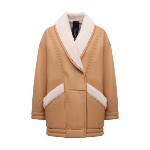 Дубленка Blancha 21015/300/48/LATTE/CAMMELL0